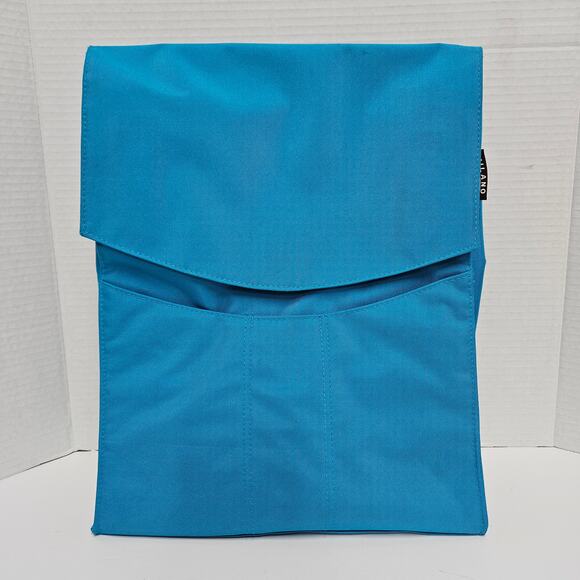 Blue Vintage Milano Series Shoulder/Crossbody Satchel Messenger Bag - Picture 1 of 13